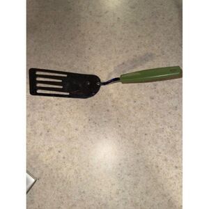 Avocado Green Foley Spatula 1960s Vintage Grandmothers -Mid-Century Spatula